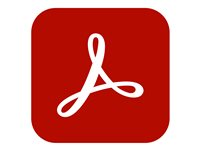 Adobe Acrobat Pro for enterprise - Feature Restricted Licensing Subscription New - 1 käyttäjä - GOV - Value Incentive Plan - Taso 2 (10-49) - Win, Mac - EU English 65300491BC02A12