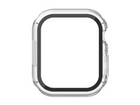 Belkin SCREENFORCE TemperedCurve - Puskurikuori älykellolle - näytönsuojus - polykarbonaatti, karkaistu lasi (9H) - kirkas malleihin Apple Watch (40 mm, 41 mm) OVG003ZZCL