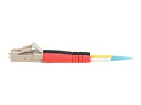 C2G LC-LC 10Gb 50/125 OM3 Duplex Multimode PVC Fiber Optic Cable (LSZH) - Verkkokaapeli - monimuoto LC (uros) to monimuoto LC (uros) - 20 m - kuituoptinen - kaksipuolinen (duplex) - 50 / 125 micron - OM3 - ei sisällä halogeenia - sinivihreä 85556