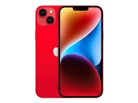 Apple iPhone 14 Plus - (PRODUCT) RED - 5G älypuhelin - Kaksois-SIM / sisäinen muisti 128 Gt - OLED-näyttö - 6.7" - 2778 x 1284 pikseliä - 2 takakameraa 12 MP, 12 MP - front camera 12 MP - punainen MQ513QN/A