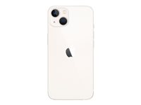 Apple iPhone 13 - 5G älypuhelin - Kaksois-SIM / sisäinen muisti 128 Gt - OLED-näyttö - 6.1" - 2532 x 1170 pikseliä - 2 takakameraa 12 MP, 12 MP - front camera 12 MP - tähtivalo MLPG3KG/A