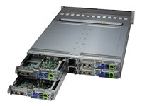 Supermicro BigTwin SuperServer 221BT-HNR - telineasennettava ilman suoritinta - 0 Gt - ei kiintolevyä SYS-221BT-HNR