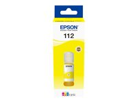 Epson EcoTank 112 - 70 ml - keltainen - alkuperäinen - täytemuste malleihin EcoTank L11160, L15150, L15160, L6460, L6490, L6550, L6570, L6580; EcoTank Pro L15180 C13T06C44A