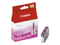Canon CLI-8M - 13 ml - magenta - alkuperäinen - mustesäiliö malleihin PIXMA iP3500, iP4500, iP5300, MP510, MP520, MP610, MP960, MP970, MX700, MX850, Pro9000 0622B001