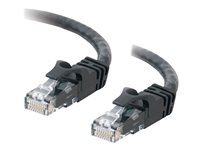 C2G Cat6 Booted Unshielded (UTP) Network Patch Cable - Kytkentäkaapeli - RJ-45 (uros) to RJ-45 (uros) - 30 m - UTP - CAT 6 - valettu, piikitön, säikeinen - musta 83415