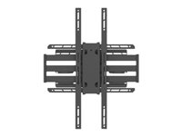 Multibrackets M Flexarm Pro Extenderkit - Koukku malleihin litteä paneeli - musta -näytön koko: 50"-95" -kiinnitysliitäntä: 1200 x 900 mm - seinään asennettava 7350073735501