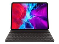 Apple Smart - Näppäimistö- ja kalvokotelo - Apple Smart connector - QWERTY - Norja malleihin 12.9-inch iPad Pro (3. sukupolvi, 4. sukupolvi, 5th generation, 6. sukupolvi) MXNL2H/A