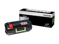 Lexmark 620HA - Tuottoisa - musta - alkuperäinen - väriainekasetti LCCP malleihin Lexmark MX710de, MX710dhe 62D0HA0