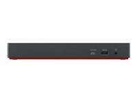 Lenovo ThinkPad Thunderbolt 4 WorkStation Dock - Porttitoistin - Thunderbolt 4 - HDMI, 2 x DP, 2 x Thunderbolt - 1GbE - 300 watti(a) - Campus 40B00300EU