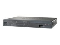Cisco 888 G.SHDSL Router with CUBE - Reititin - DSL-modeemi - 4-porttinen kytkin - WAN-portit: 2 - Wi-Fi C888-K9