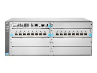 HPE Aruba 5406R 16-port SFP+ (No PSU) v3 zl2 - Kytkin - Hallinnoitu - 16 x 1 Gigabit / 10 Gigabit SFP+ - telineeseen asennettava JL095A