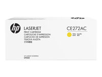 HP 650A - Keltainen - alkuperäinen - väriainekasetti (CE272AC) Contract malleihin Color LaserJet Enterprise CP5520, CP5525, M750 CE272AC