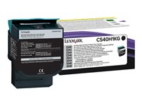Lexmark - Tuottoisa - musta - alkuperäinen - väriainekasetti LCCP, LRP malleihin Lexmark C540, C543, C544, C546, X543, X544, X546, X548 C540H1KG