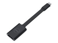 Dell - Ulkoinen videoadapteri - USB-C - DisplayPort - sekä 1 vuoden edistynyt vaihtopalvelu malleihin Chromebook 31XX, 31XX 2-in-1; Latitude 54XX, 74XX; Precision 32XX; Vostro 15 7510, 5625 DBQANBC067