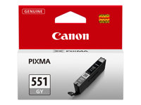 Canon CLI-551GY - 7 ml - harmaa - alkuperäinen - mustesäiliö malleihin PIXMA iP8750, iX6850, MG5655, MG6350, MG7150, MG7150 MONSTER UNIVERSITY Edition, MG7550 6512B001