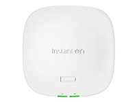 HPE Networking Instant On AP21 (RW) - Langattoman verkon liityntäpiste - Wi-Fi 6 - 2.4 GHz, 5 GHz - seinään/kattoon asennettava (pakkaus sisältää 5) S1T18A