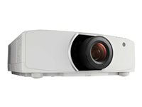 NEC PA703W - 3LCD-projektori - 7000 ANSI lumenia - WXGA (1280 x 800) - 16:10 - 720p - ilman linssiä - LAN - sekä NP13ZL lens 40001120