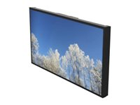 HI-ND Wall Casing EASY 55" Landscape - Asennuspakkaus (suojakotelo) malleihin LCD-näyttö - polykarbonaatti, jauhemaalattu metalli - musta, RAL 9005 -näytön koko: 55" - seinään asennettava malleihin LG 55UH5F-H, 55UH7F-H; Samsung QB55B, QB55R-B, QH55B, QH55R, QM55B WC5500-0101-02