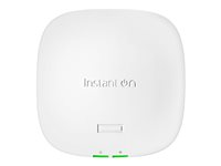 HPE Networking Instant On AP21 (RW) - Langattoman verkon liityntäpiste - Wi-Fi 6 - 2.4 GHz, 5 GHz - BTO - seinään/kattoon asennettava S1T09A