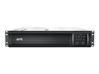 APC Smart-UPS 750VA LCD RM - UPS (telineasennettava) - Vaihtovirta 230 V - 500 watti(a) - 750 VA - Ethernet, RS-232, USB - lähtöliittimet: 4 - 2U - musta malleihin P/N: AR3103SP, AR3106SP, AR4024SP, AR4024SPX429, AR4024SPX431, AR4024SPX432, NBWL0356A SMT750RMI2UC