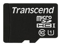 Transcend - Flash-muistikortti - 16 Gt - UHS Class 1 / Class10 - microSDHC TS16GUSDCU1