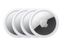 Apple AirTag - Bluetooth-katoamisenestolappu tuotteelle matkapuhelin, tabletti (pakkaus sisältää 4) malleihin iPhone/iPad/iPod MX542DN/A