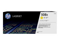 HP 508X - Tuottoisa - keltainen - alkuperäinen - LaserJet - väriainekasetti (CF362X) malleihin Color LaserJet Enterprise MFP M577; LaserJet Enterprise Flow MFP M577 CF362X