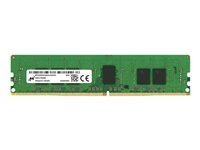 Micron - DDR4 - moduuli - 8 Gt - DIMM 288 nastaa - 2933 MHz / PC4-23466 - CL21 - 1.2 V - rekisteröity - ECC MTA9ASF1G72PZ-2G9J3R