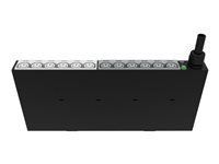 HPE G2 Basic Vertical Mid-Height - Virranjakeluyksikkö (telineasennettava) - AC 200-240/346-415 V - 11000 VA - 3-vaiheinen WYE (star) - tulo: IEC 60309 16A - lähtöliittimet: 42 (power IEC 60320 C13, IEC 60320 C19) - 25.4 cm johto - Maailmanlaajuinen malleihin Synergy 12000 Frame P9Q58A