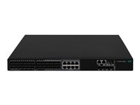 HPE FlexNetwork 5520 24G SFP 4SFP+ HI 1-slot Switch - Kytkin - L3 - Hallinnoitu - 24 x combo Gigabit SFP + 4 x 1 Gigabit / 10 Gigabit SFP+ - sivulta toiselle suuntautuva ilmavirta - telineeseen asennettava - CTO R8M27A