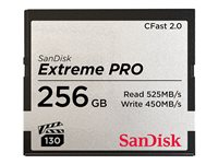 SanDisk Extreme Pro - Flash-muistikortti - 256 Gt - CFast 2.0 SDCFSP-256G-G46D