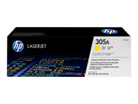 HP 305A - Keltainen - alkuperäinen - LaserJet - väriainekasetti (CE412AC) Contract malleihin LaserJet Pro 300 color M351a, 300 color MFP M375nw, 400 color M451, 400 color MFP M475 CE412AC