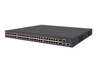 HPE 1950-48G-2SFP+-2XGT-PoE+ - Kytkin - L3 - Hallinnoitu - 48 x 10/100/1000 (PoE+) + 2 x 10 Gigabit Ethernet / 1 Gigabit Ethernet SFP+ + 2 x 10Gb Ethernet - telineeseen asennettava - PoE+ (370 W) JG963A#ABB