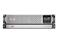 APC Smart-UPS On-Line Li-Ion 1000VA - UPS (torniin asennettava/ulkoinen) - Vaihtovirta 230 V - 900 watti(a) - 1000 VA - RS-232, USB - lähtöliittimet: 8 - musta SRTL1000RMXLI