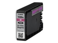 Canon PGI-1500XL M - 12 ml - Tuottoisa - magenta - alkuperäinen - pakkaus turvajärjestelmällä - mustesäiliö malleihin MAXIFY MB2050, MB2150, MB2155, MB2350, MB2750, MB2755 9194B004