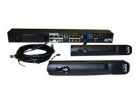 APC NetBotz Rack Monitor 250 - Ympäristön tilan seurantalaite - 100Mb LAN - telineeseen asennettava malleihin P/N: AR106SH4, AR106SH6, AR109SH4, AR109SH6, AR112SH4, AR112SH6, AR3106, AR3106SP NBACS1356