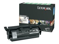 Lexmark - Erittäin tuottoisa - musta - alkuperäinen - väriainekasetti LCCP, LRP malleihin Lexmark X654de, X656de, X656dte, X658de, X658dfe, X658dme, X658dte, X658dtfe, X658dtme X654X04E