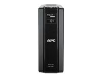 APC Back-UPS Pro 1500 - UPS - Vaihtovirta 230 V - 865 watti(a) - 1500 VA - RS-232, USB - lähtöliittimet: 10 - musta BR1500GI