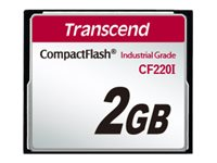 Transcend CF220I Industrial Temp - Flash-muistikortti - 2 Gt - CompactFlash TS2GCF220I