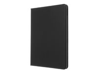 Insmat Exclusive Folio Case - Läppäkansi tabletille - polykarbonaatti - musta malleihin Apple 10.5-inch iPad Air (3. sukupolvi) 652-1230
