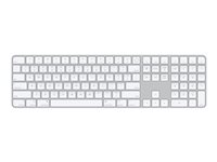 Apple Magic Keyboard with Touch ID and Numeric Keypad - Näppäimistö - Bluetooth, USB-C - Ruotsi MK2C3S/A