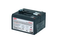 APC Replacement Battery Cartridge #9 - UPS akku - Lyijyhappo - musta malleihin P/N: SU700RM, SU700RMI, SU700RMINET, SU700RMNET RBC9