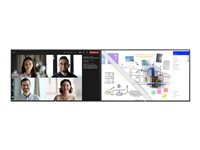 NEC 55" Dual Collaboration Room System - Videoneuvottelupakkaus - sekä MultiSync M551 IGB kosketukseton näyttö 40001570