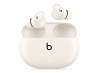 Beats Studio Buds + - Aidosti langattomat kuulokkeet mikrofonilla varustettu - korvansisäiset - Bluetooth - aktiivinen melunpoisto - kermanvaalea MQLJ3DN/A