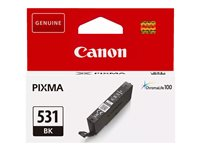 Canon CLI-531 BK - Musta - alkuperäinen - mustepatruuna malleihin PIXMA TS8750, TS8751 6118C001