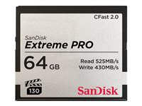 SanDisk Extreme Pro - Flash-muistikortti - 64 Gt - CFast 2.0 SDCFSP-064G-G46D