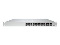 Cisco Meraki Cloud Managed MS355-24X2 - Kytkin - L3 - Hallinnoitu - 24 x 1/2.5/5/10GBase-T + 4 x 10 Gigabit SFP+ + 2 x 40 Gigabit QSFP+ - työpöytä, telineeseen asennettava - UPOE MS355-24X2-HW