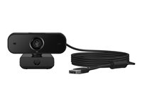 HP 435 - Verkkokamera - panorointi / kallistus - väri - 2 MP - 1920 x 1080 - audio - wired - USB 2.0 77B10AA