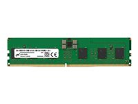 Micron - DDR5 - moduuli - 24 Gt - DIMM 288 nastaa - 5600 MHz / PC5-44800 - CL46 - rekisteröity MTC10F108YS1RC56BB1R