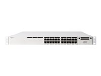 Cisco Meraki Cloud Managed MS390-24P - Kytkin - L3 - Hallinnoitu - 24 x 10/100/1000 (PoE) - telineeseen asennettava - PoE (445 W) MS390-24P-HW